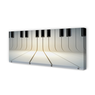 Canvas print Piano keys