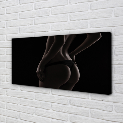 Canvas print The woman's body