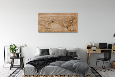 Canvas print Wood grain plank