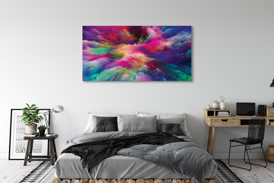 Canvas print Fractals colorful