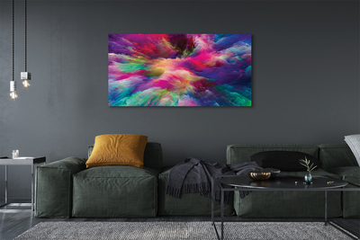 Canvas print Fractals colorful