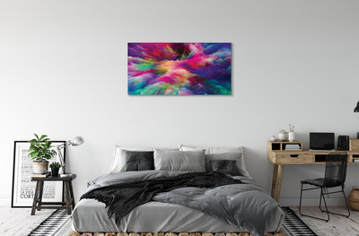 Canvas print Fractals colorful