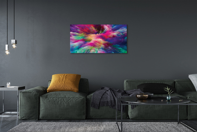 Canvas print Fractals colorful