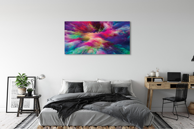 Canvas print Fractals colorful