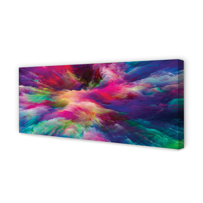 Canvas print Fractals colorful