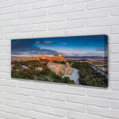 Canvas print Architecture panoramic greece athens