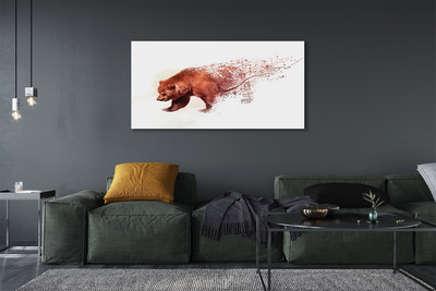 Canvas print Bear