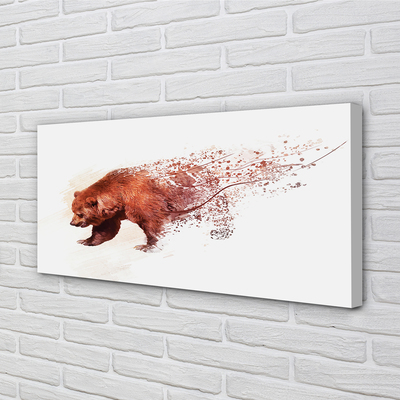 Canvas print Bear