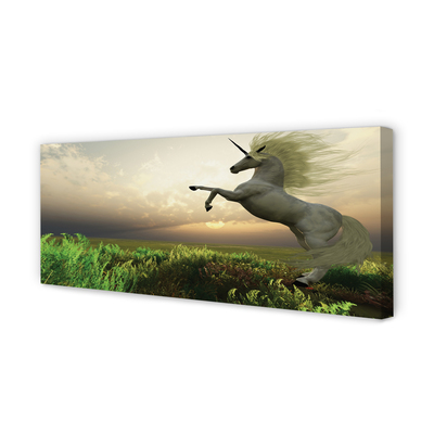 Canvas print Unicorn golf