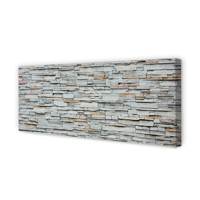 Canvas print Stone wall structure