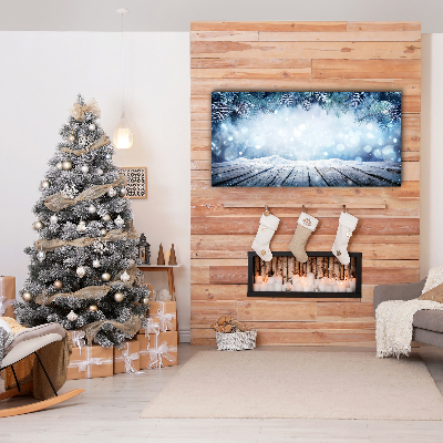 Canvas print Winter Snow Christmas Tree