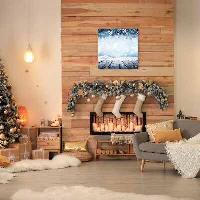 Canvas print Winter Snow Christmas Tree