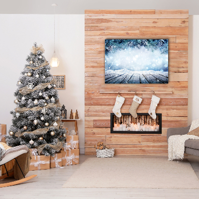 Canvas print Winter Snow Christmas Tree