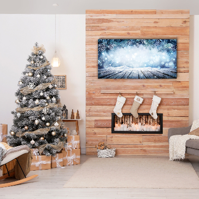 Canvas print Winter Snow Christmas Tree