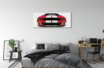 Canvas print Red sports car