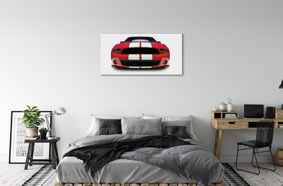 Canvas print Red sports car