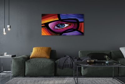 Canvas print Eye image