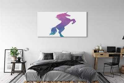 Canvas print Painted unicorn
