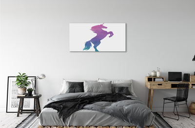 Canvas print Painted unicorn