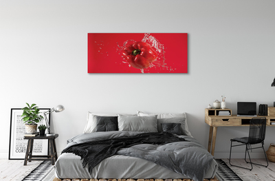 Canvas print Pepper water