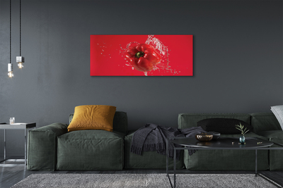 Canvas print Pepper water