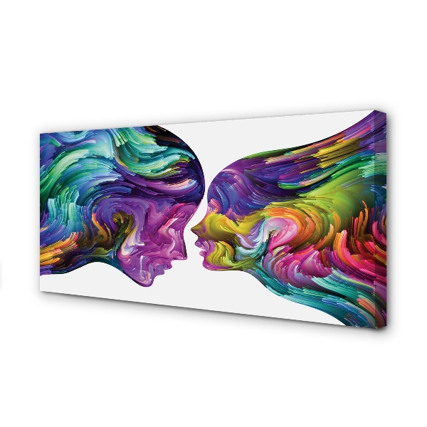 Canvas print People mazy