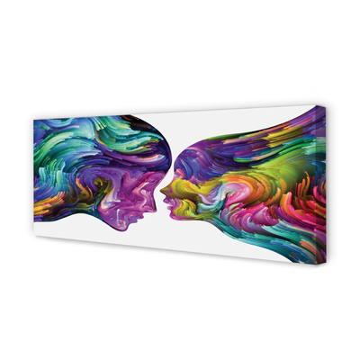 Canvas print People mazy