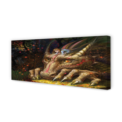 Canvas print Waldmädchen scorpionfish