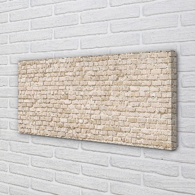 Canvas print Vintage brick wall