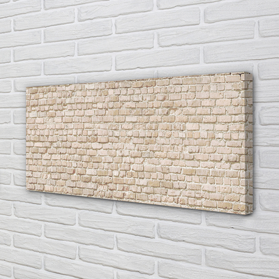 Canvas print Vintage brick wall