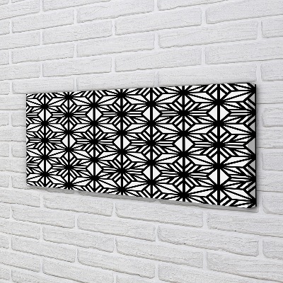 Canvas print Floral geometric patterns