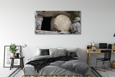 Canvas print Cave