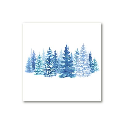 Canvas print Winter Snow Christmas Trees