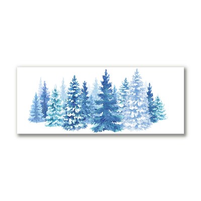 Canvas print Winter Snow Christmas Trees