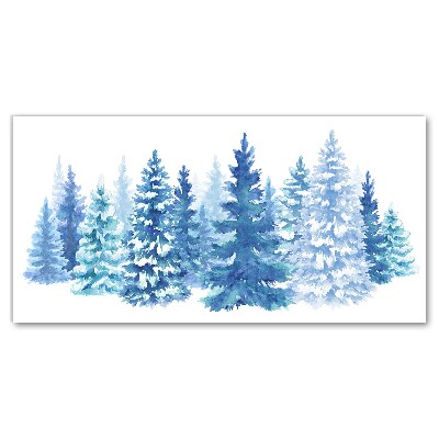 Canvas print Winter Snow Christmas Trees