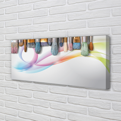 Canvas print Brush mazy image