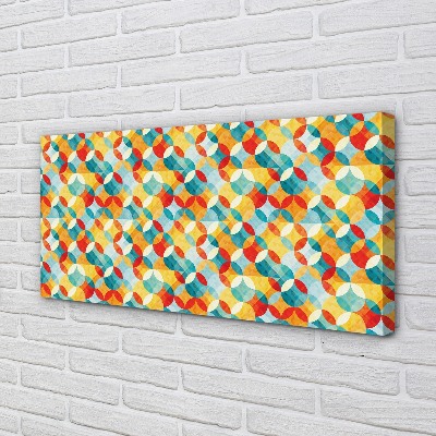 Canvas print Colorful pattern