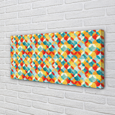 Canvas print Colorful pattern