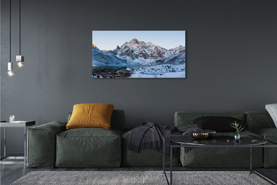Canvas print Lake winterberg