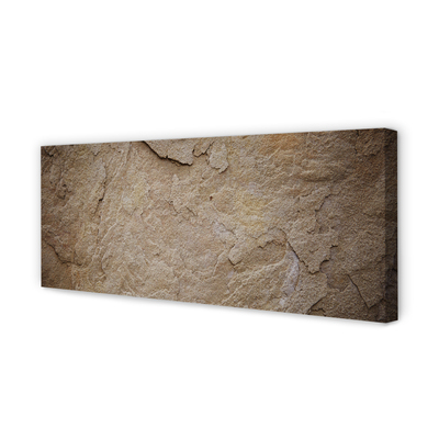 Canvas print Stone wall structure