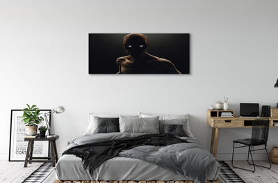 Canvas print Terrible form bald