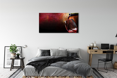 Canvas print Red wine