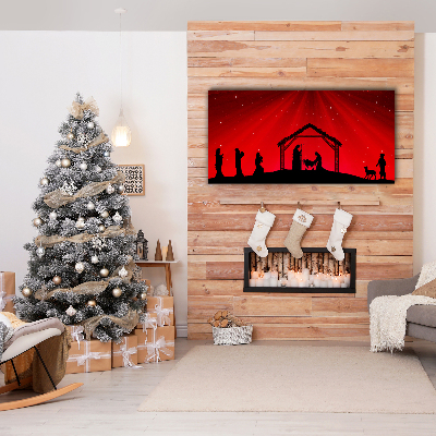 Canvas print Star Christmas holidays