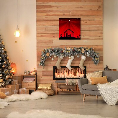 Canvas print Star Christmas holidays