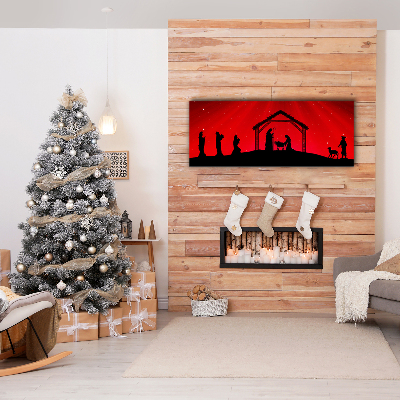 Canvas print Star Christmas holidays