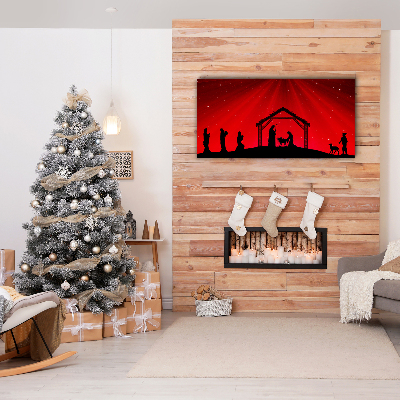 Canvas print Star Christmas holidays