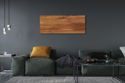 Canvas print Nodes of the wood grain