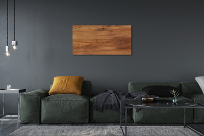 Canvas print Nodes of the wood grain