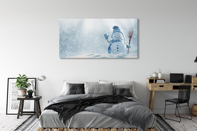 Canvas print Snowman