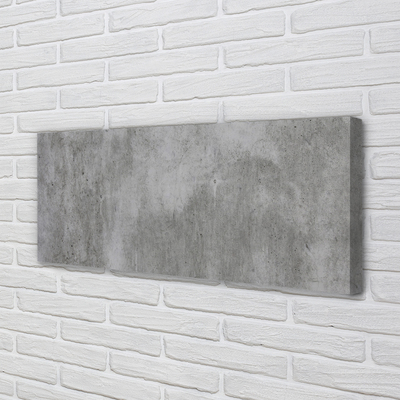 Canvas print Stone concrete wall